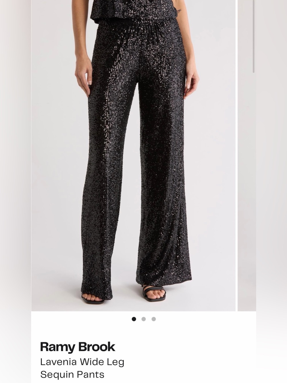 Ramy Brook wide leg sequin pants - NWT!